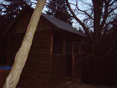 Schutzhütte auf dem Breiten Stein