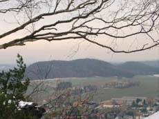 Blick zu den Laasensteinen (Richtung Südost)