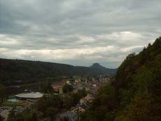 Blick zum Lilienstein