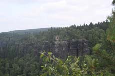 Blick zur Kaiser-Wilhelm-Feste