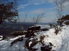 Blick Richtung Königstein und Lilienstein