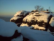 ... heute vor Schnee nicht erreichbar