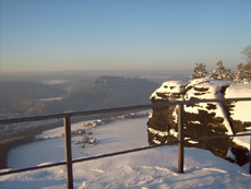 Blick zur Festung Königstein