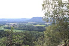 Blick in Richtung Lilienstein