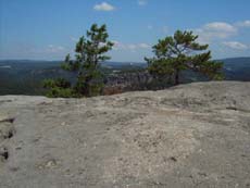 Blick Richtung Lorenzsteine