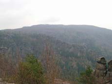 Blick zum Breiten Horn (Lehnsteig)