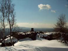 Die Nagelsche Säule auf dem Großen Zschirnstein