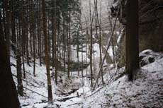 Blick zurück von Schindergraben