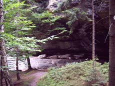 Weg zur Marienhöhle.