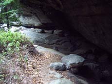 Blick in die Marienhöhle