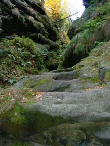 Am Ende der Treppe