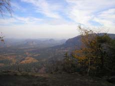 Blick zum Kuhstall und Kleinen Winterberg