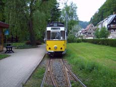 Endhaltestelle Bad Schandau - Kurklinik