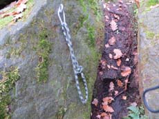 Kleine Kletterhilfe