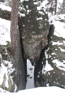 Einsturzhöhle am Stelzchen