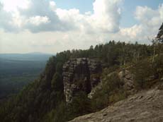 Blick vom "Neuen" Kanapee zum historischen Kanapee