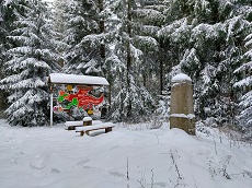 Vermessungssäule