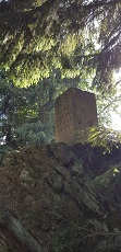Blick von unten auf die Nagelsche Säule
