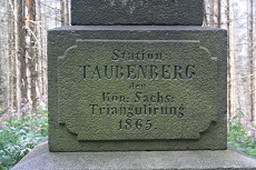 Tafel an der S&auml;ule