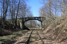 Brücke ohne Geländer