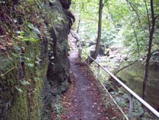 Wanderweg durch den Liebethaler Grund