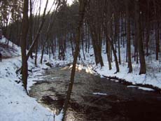 Anfang der Wesenitzklamm bei Dürrröhrsdorf